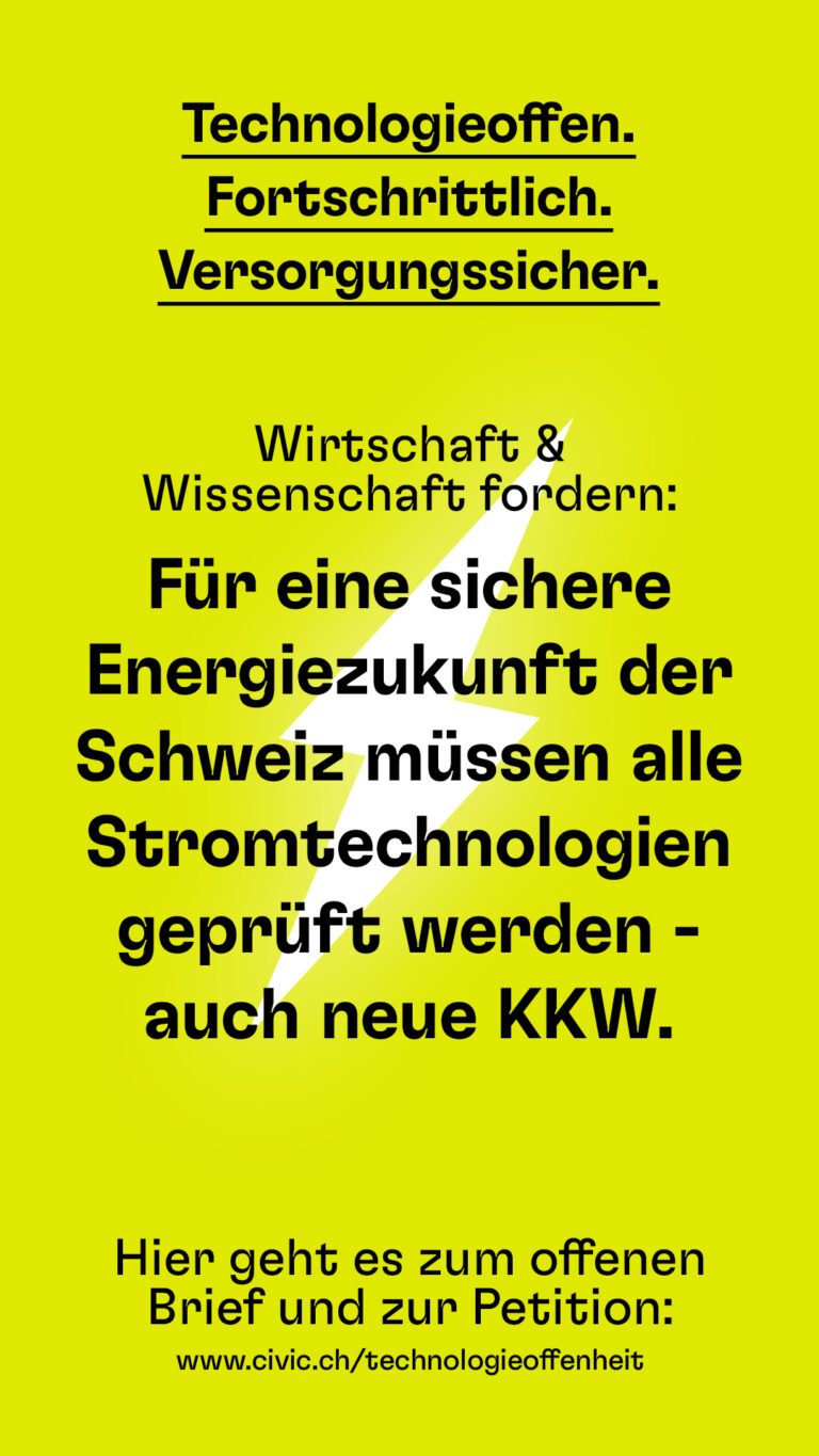 Technologieoffenheit, Petition, wirtschaftlich, Kernenergie