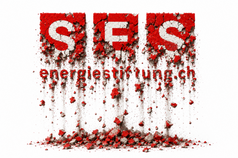 SES Logo bröckelt